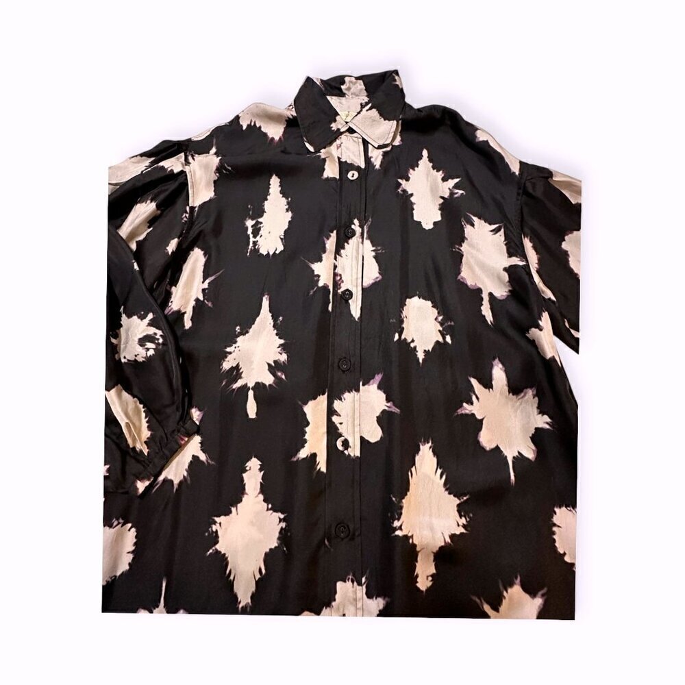 Ulla Johnson Alejandra silk dress, Size‎ 0, Noir Blur, NWT - Picture 10 of 16